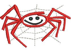 SpiderEmbroidery Design