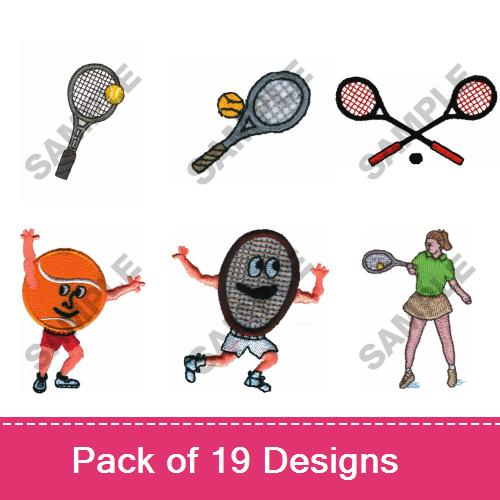Ace Tennis Designs Design Pack