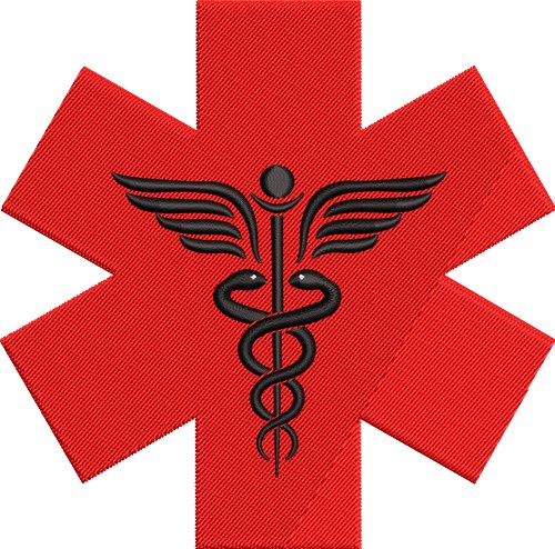 Star Of Life Embroidery Design