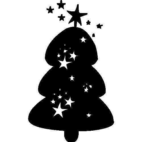 Tree Of Stars SVG Cut File