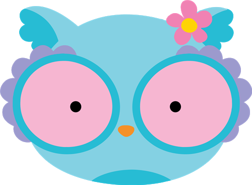 Adorable Owl Face SVG Cut File