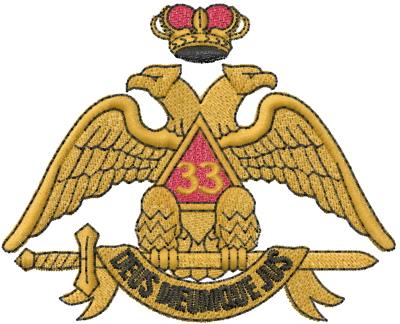 Masonic EmblemEmbroidery Design