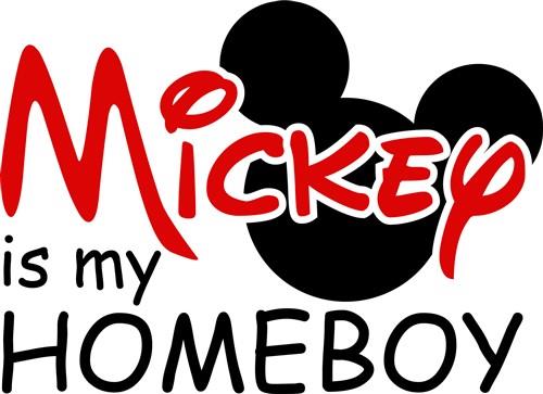 Homeboy Mickey SVG Cut File