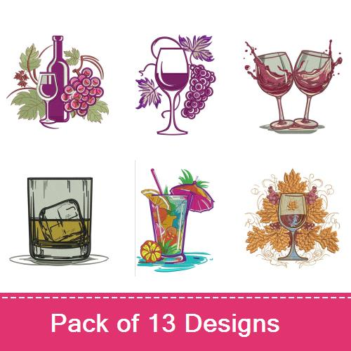 Alcohol Drinks Design Pack