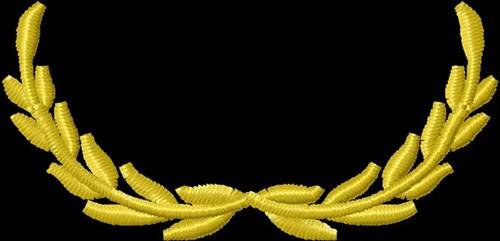 Laurel Wreath Embroidery Design