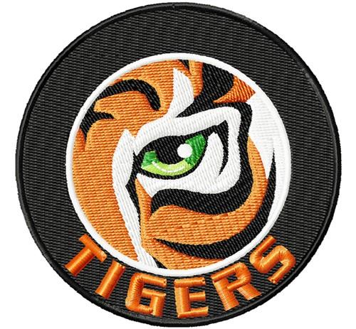 Tigers Embroidery Design