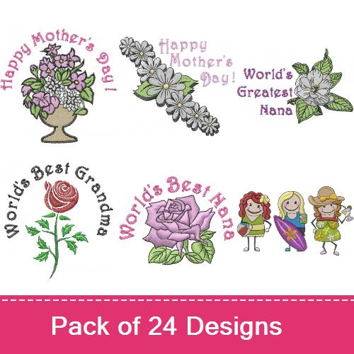 A Rose For Mom Design Pack