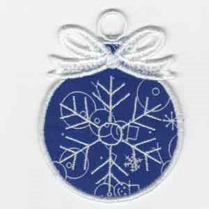 FSL Snowflake Embroidery Design