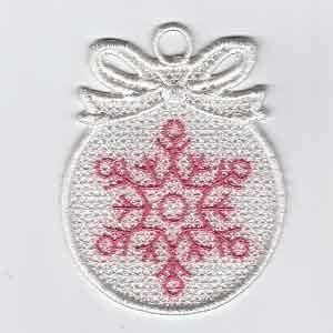 FSL Xmas Snowflake OrnamentsEmbroidery Design
