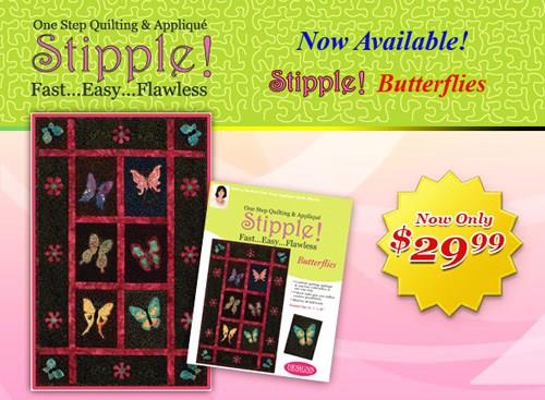 Stipple! Butterflies