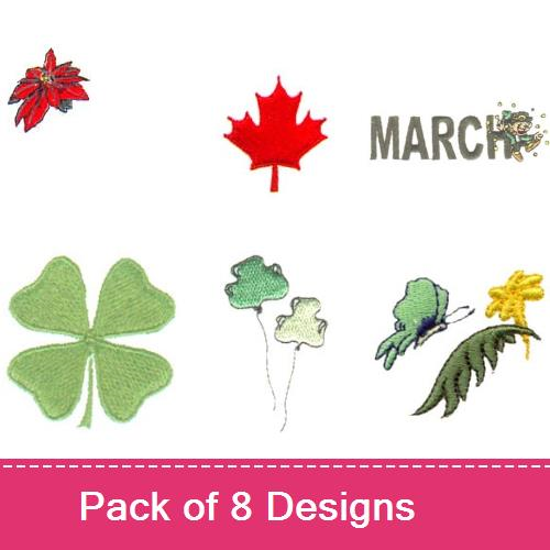 Garden Plants Design Pack