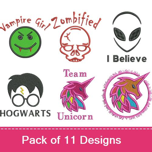 Fantastic Characters Of Fantasy Design Pack