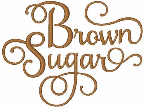 Brown Sugar Embroidery Design