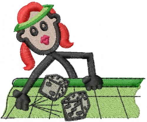 Craps JaneEmbroidery Design