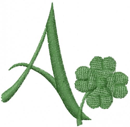 Shamrock ABCEmbroidery Design