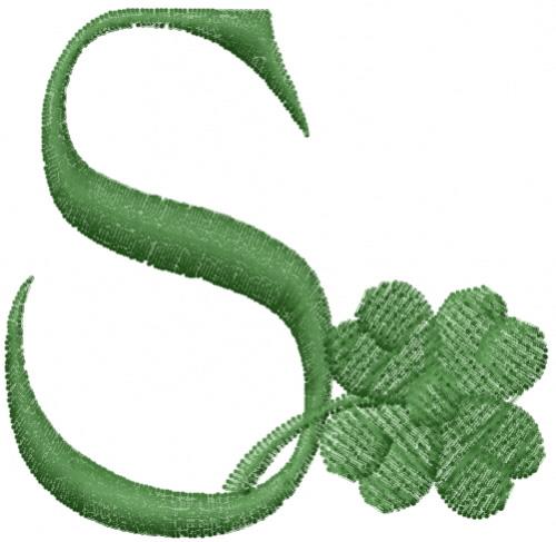 Shamrock ABCEmbroidery Design