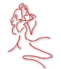 Cheek To CheekEmbroidery Design