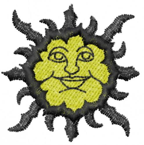 Sun 9Embroidery Design - EmbroideryDesigns
