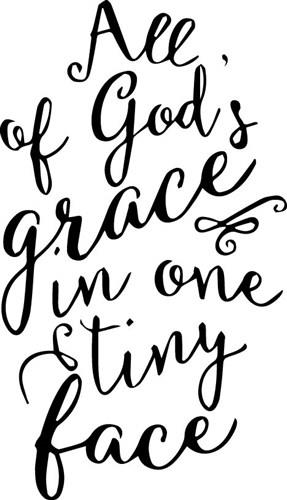 All Gods Grace SVG Cut File