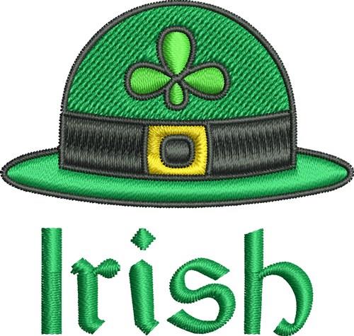 common.free Irish Hat Embroidery Design