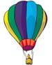 Hot Air BalloonEmbroidery Design