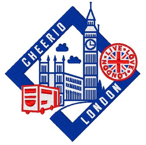 Cheerio London Embroidery Design