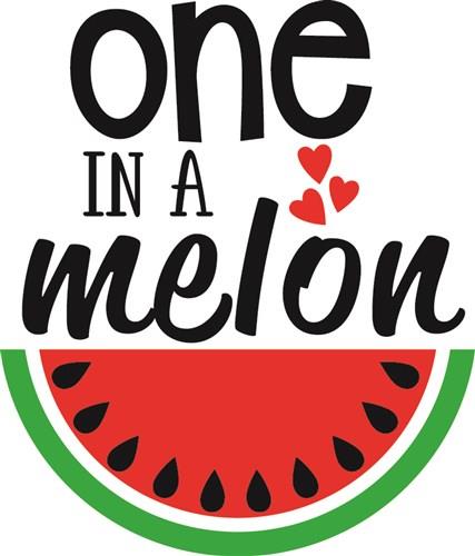One In A Melon SVG Cut File