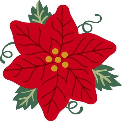 POINSETTIA SVG Cut File