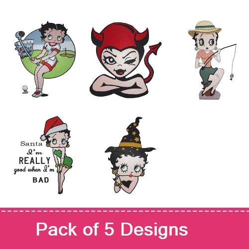 Sassy Betty Boop Design Pack