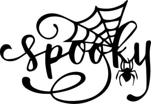 Spooky Spider SVG Cut File