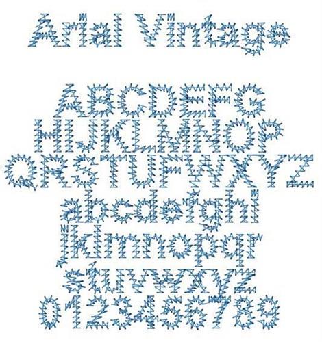 Font Collection Volume 5: Vintage Fonts Software
