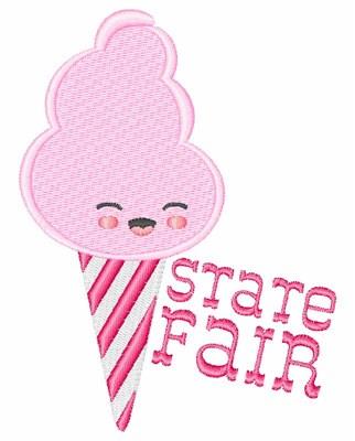 State Fair Cotton Candy Embroidery Design