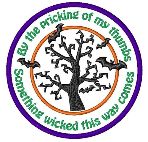 Something Wicked Embroidery Design
