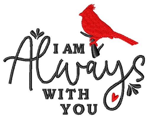 Always With You Embroidery Patch