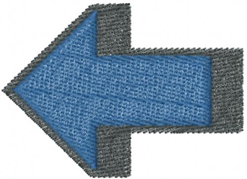 Arrow 1-2 Embroidery Patch