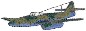 Messerschmitt Me 262 Embroidery Design