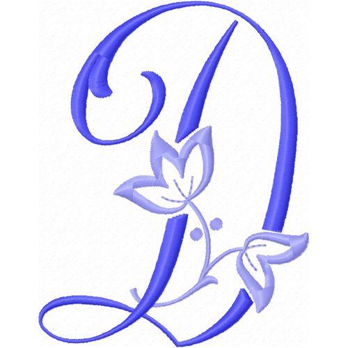 Vintage AlphabetEmbroidery Design