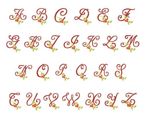 Monogram 64 Embrilliance Embroidery Font