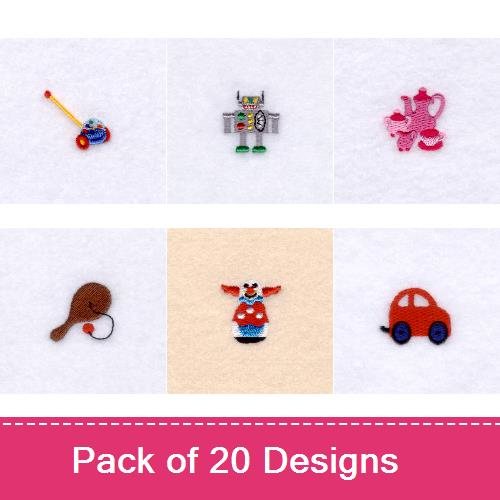 Mini Tiny Tot Toys Design Pack