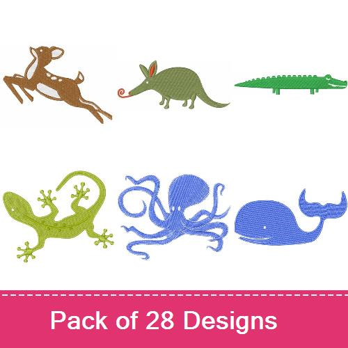 Nursery Room Animals Design Pack