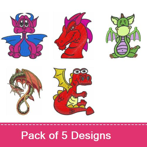 Delightful Dragons Design Pack