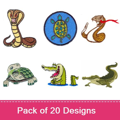 Reptiles & Amphibians Design Pack