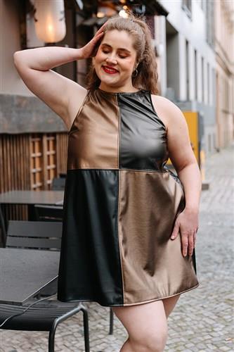 Womens Patchwork Dress PDF Sewing Pattern