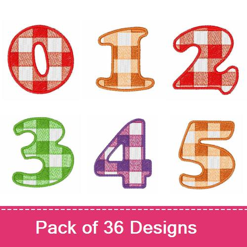 Gingham Font Design Pack